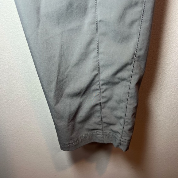 The North Face Pants Gray Pull On Drawstring Pockets Straight Leg Gorpcore Sz 16 - Picture 6 of 11